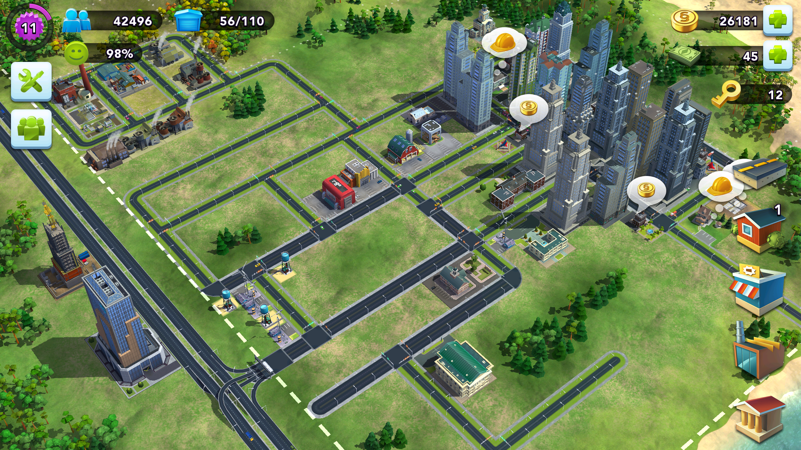 Game App Review Simcity Buildit By Ea Incandescent City